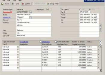 Manage, Monitor, and Coordinate Your Third Party Investors in Microsoft ...